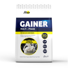 Гейнер, Gainer Multi-Phase, FitWin, 1,5 кг (Ванільне морозиво)