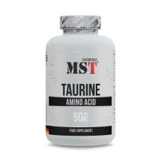 Таурин, Taurine 500 mg, MST, 240 капсул