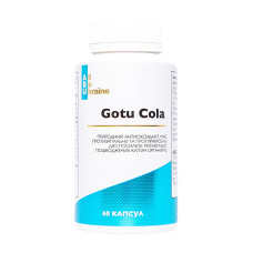 Добавка для здоров'я, Gotu Cola, ABU, 60 капсул