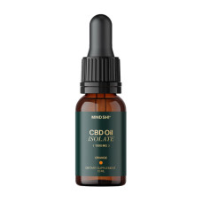Добавка для здоровья, CBD Oil Isolate 1000 mg, Mind Shi, 10 мл (Клубника)