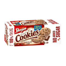 Протеиновый батончик, Original Cookies, Bergen, 130 г (Шоколадная крошка)