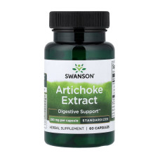 Добавка для здоровья, Artichoke Extract 250 mg, Swanson, 60 капсул