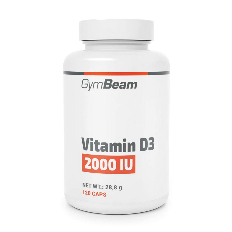GymBeam Vitamin D3 2000 UI (120 caps) GymBeam Vitamin D3 2000 UI (120 caps)
