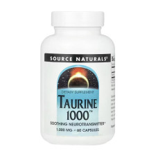 Source Naturals Taurine 1000 mg (60 caps)