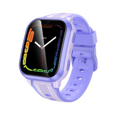 Дитячий смарт-годинник HOCO Y108 4G children phone-watch Purple