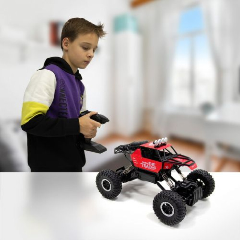 Машинка на радіокеруванні Off-road Crawler – Where the trail ends (червоний)