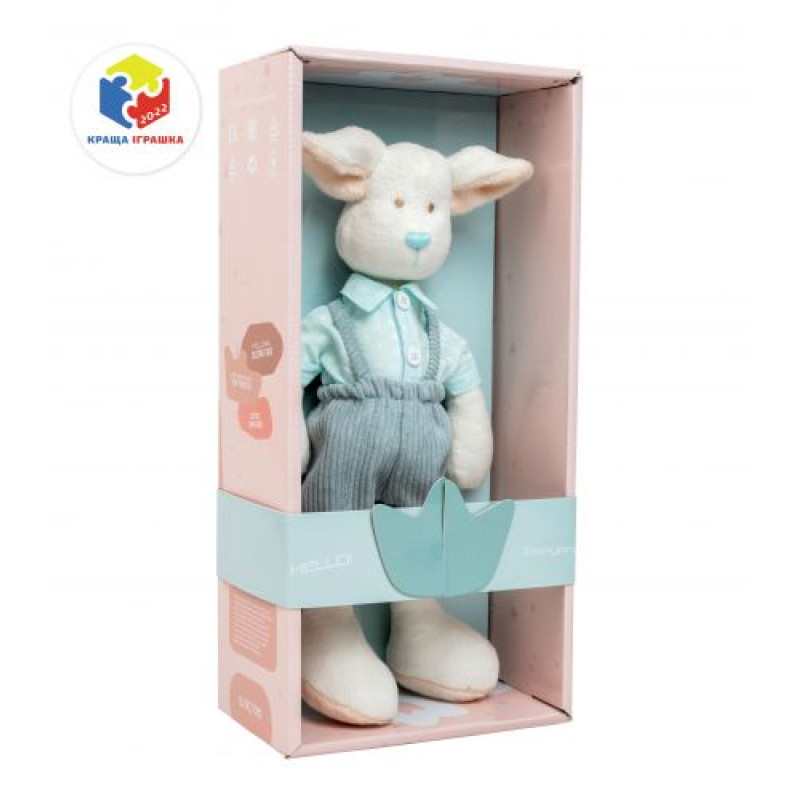 Игрушка мягкая эльфик Пуффи mint, ELFIKI