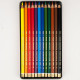 Олівці кольор. художні POLYCOLOR, 12 кол., мет.уп.
