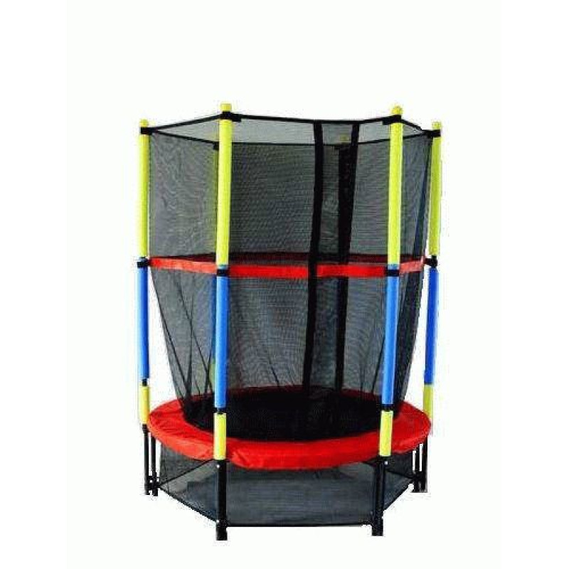 Батут дитячий із сіткою безпеки HouseFit  B7105 1,4м (00000016802)