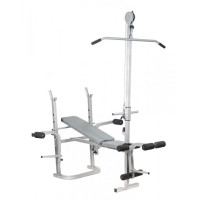 Скамья под штангу с тяговым блоком HouseFit WB 09239