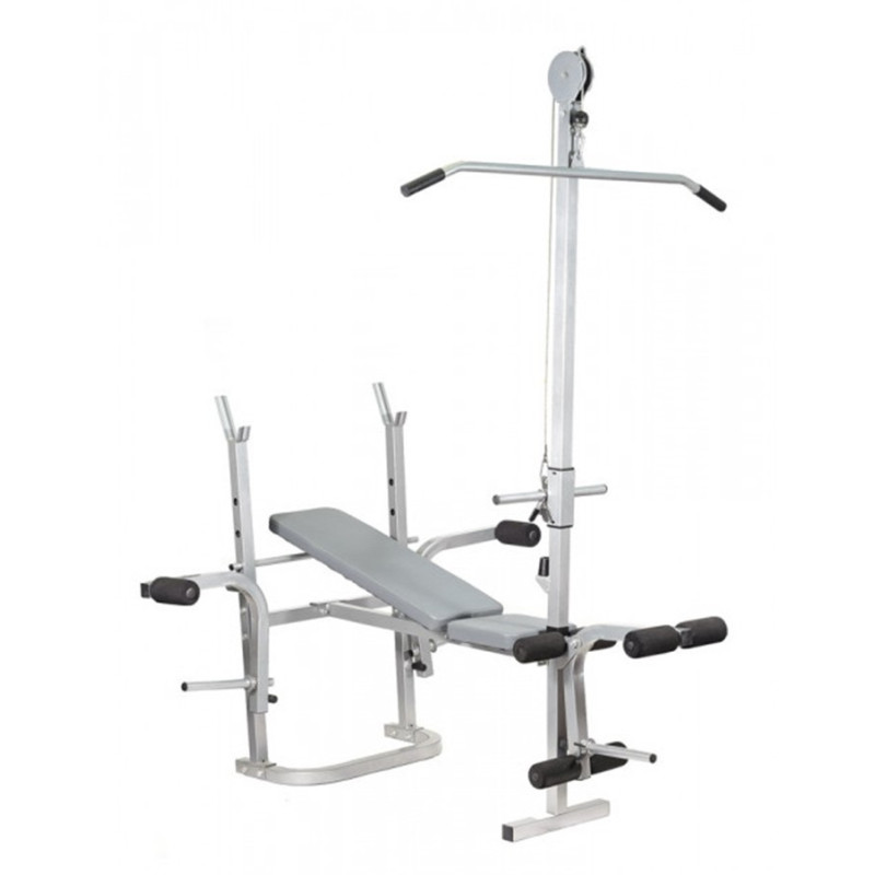 Скамья под штангу с тяговым блоком HouseFit WB 09239