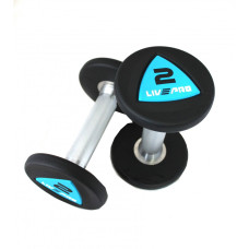 Гантелі уретанові пара LivePro URETHANE DUMBBELL