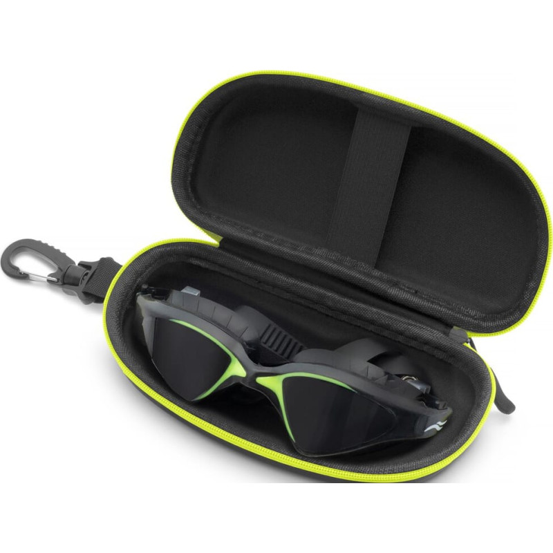 Чохол для окулярів Aqua Speed Goggle Case 62954 чорний, жовтий Уні One Size