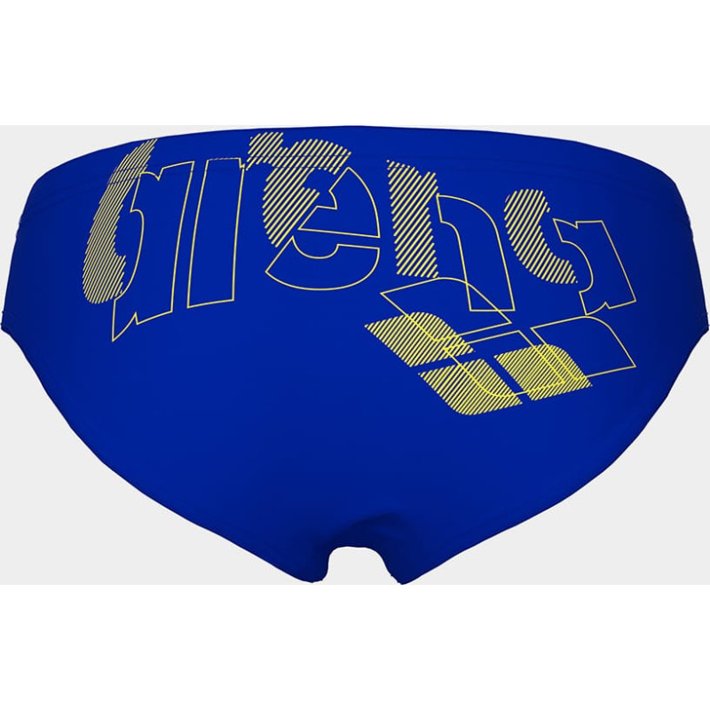 Плавки-сліпи для хлопчиків Arena TALES SWIM BRIEFS синій, жовтий Діт 116 см
