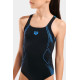Купальник закритий для дівчат Arena GRAPHIC SWIMSUIT SWIM PRO BACK