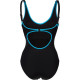 Купальник закритий для жінок Arena TANIA CLIP BACK SWIMSUIT ONE P