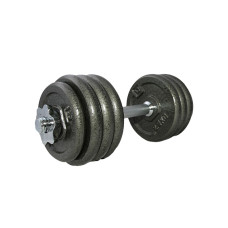 Гантель набірна 20кг 1шт LiveUp DUMBELL SET