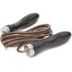 Скакалка шкіряна LiveUp JUMPROPE LEATHER