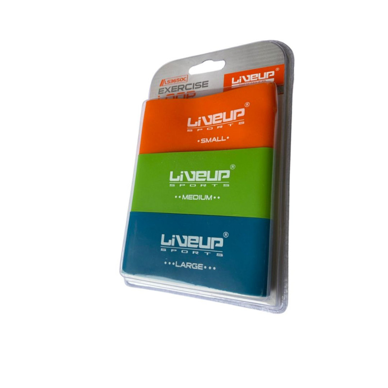 Набір фітнес гумок 3шт. LiveUp EXERCISE LOOP