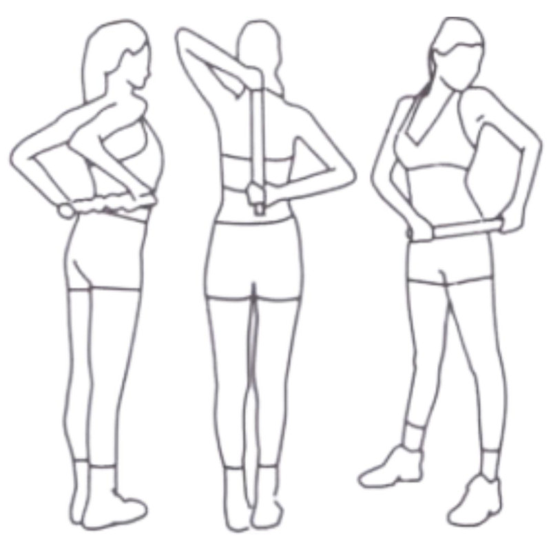 Масажний ролик LiveUp MASSAGE BAR