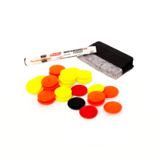 Набір для тактичних дощок Meta Set of Magnet, Marker, Duster