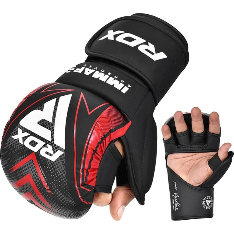 Боксерські рукавиці RDX Grappling Gloves Shooter IMMAF-1