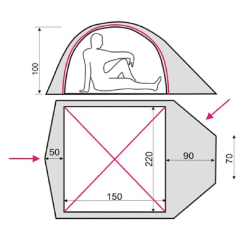Намет Terra Incognita Platou 2