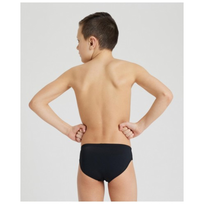 Плавки-сліпи для хлопців Arena TEAM SWIM BRIEFS SOLID чорний, білий Діт 128см