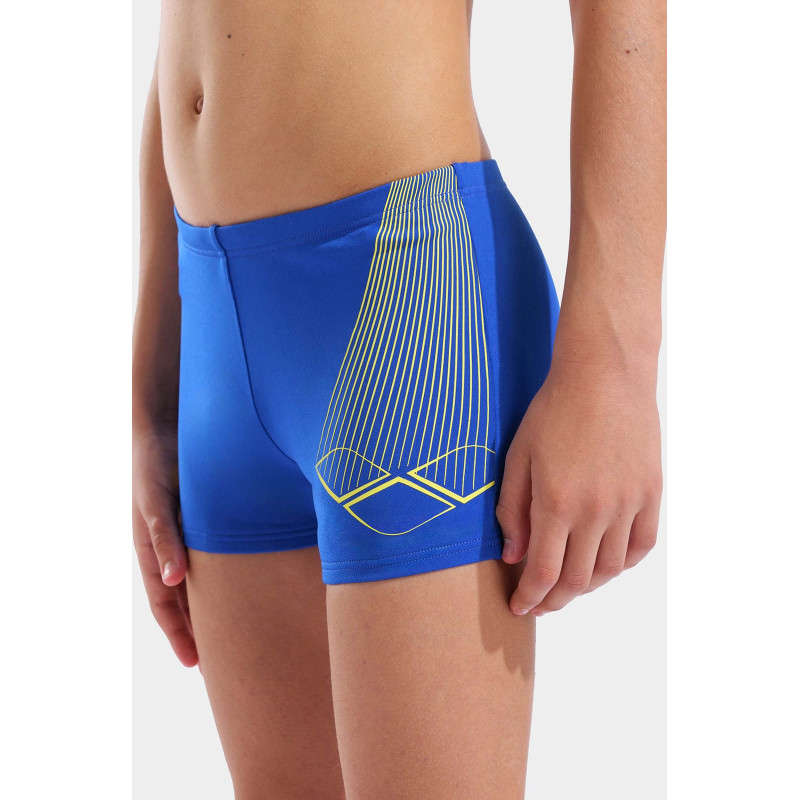 Плавки-шорти для хлопчиків Arena BRIGHT SWIM SHORT синій, жовтий Діт 128 см