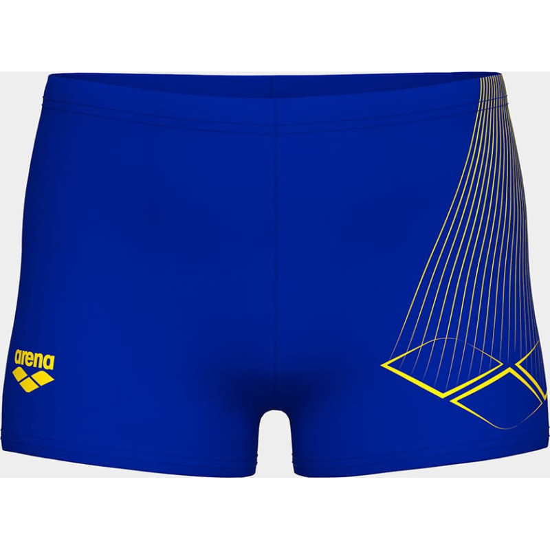 Плавки-шорти для хлопчиків Arena BRIGHT SWIM SHORT синій, жовтий Діт 128 см