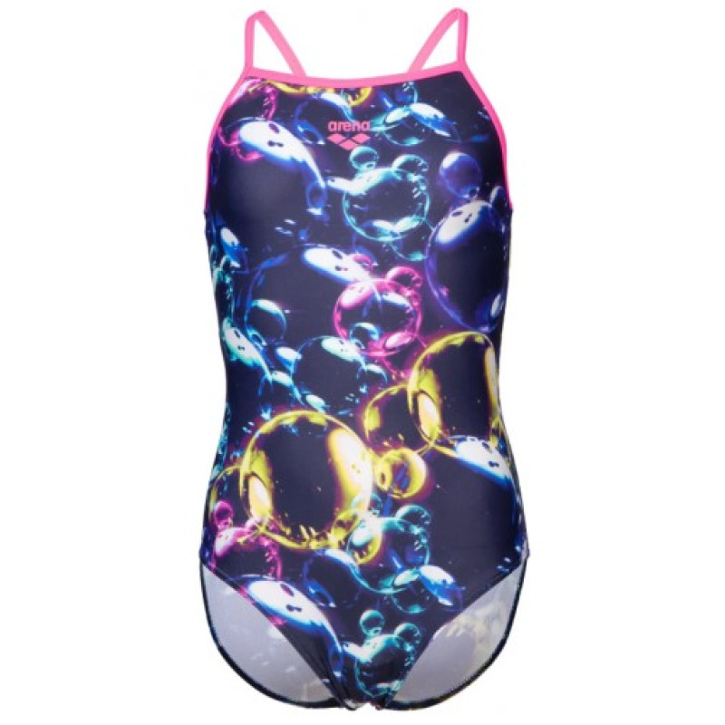 Купальник закритий для дівчат Arena SOAP BUBBLES SWIMSUIT LIGHT DR