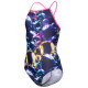 Купальник закритий для дівчат Arena SOAP BUBBLES SWIMSUIT LIGHT DR