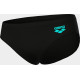 Плавки-сліпи для хлопчиків Arena TALES SWIM BRIEFS чорний, бірюзовий Діт 140 см