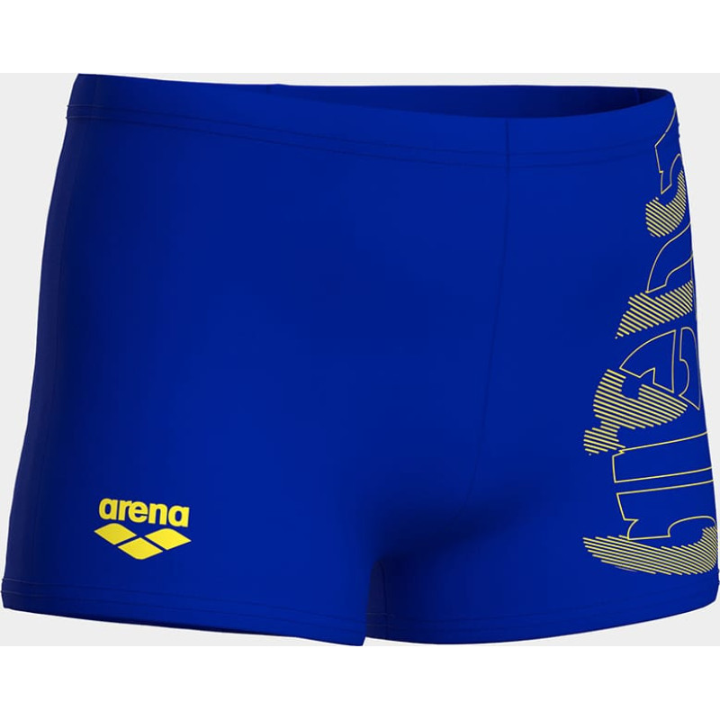 Плавки-шорти для хлопчиків Arena TALES SWIM SHORT синій, жовтий Діт 128 см