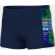 Плавки для хлопчиків Arena LIT LOGO SWIM SHORT синій Діт 128 см
