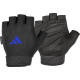 Рукавички для тренінгу Adidas Essential Adjustable Gloves чорний, синій Уні L