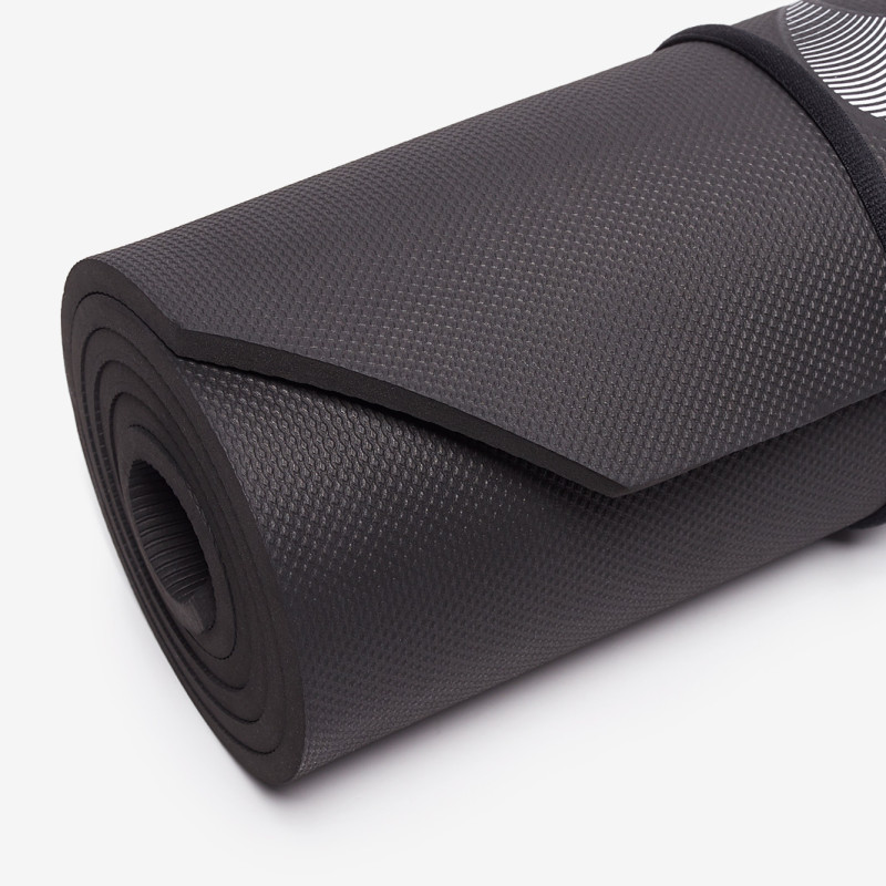 Килимок для фітнесу та йоги Nike TRAINING MAT 2.0 BLACK/WHITE NS чорний, білий Уні 180x60x0,8см