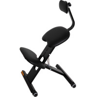 Масажний стілець ERGO-OFFICE+ Heban чорний