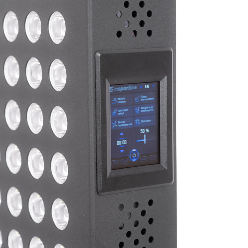 Інфрачервона світлодіодна панель inSPORTline Lustar - 300 LED, чорна