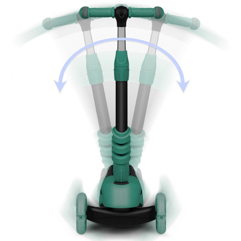 Самокат дитячий триколісний Ricokids Todi зелений