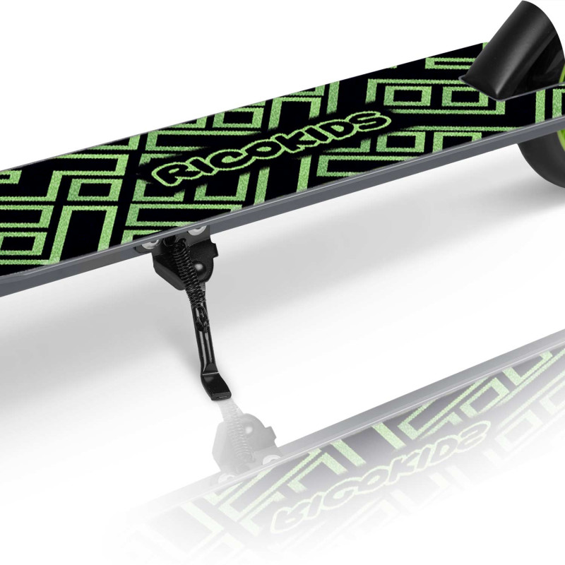 Дитячий самокат Ricokids Kodi сіро-зелений