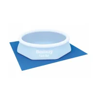 Коврик под бассейн Bestway, 274 × 274 см, полиэтилен, синий