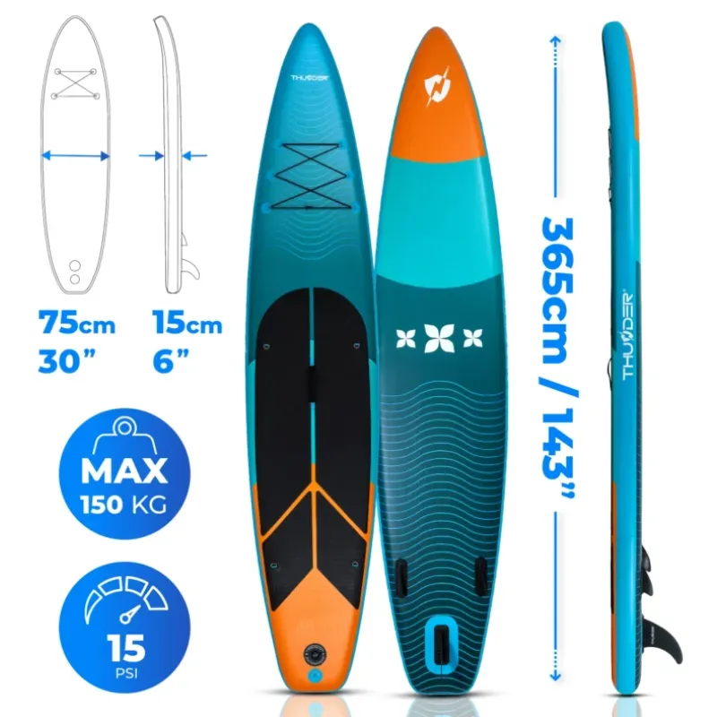 Надувна SUP дошка (Сапборд) THUNDER STORME 365