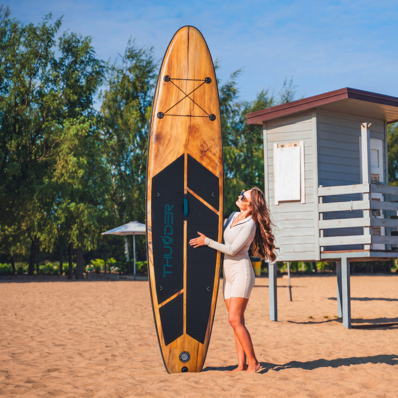 Надувна SUP дошка (Сапборд) THUNDER WOOD 350