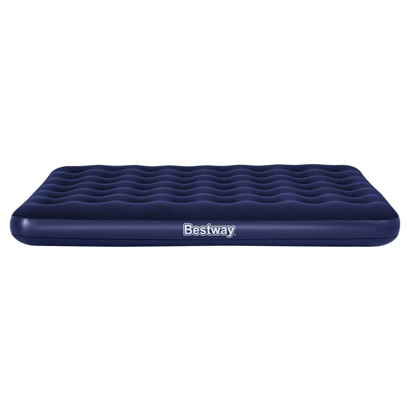 Матрац надувний Bestway 67003 з насосом 203x152 см, синій