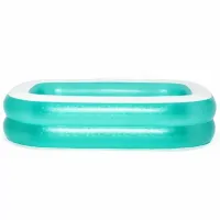 Надувной прямоугольный бассейн Bestway 54005, 201 x 150 x 51 см, ПВХ, бирюзовый
