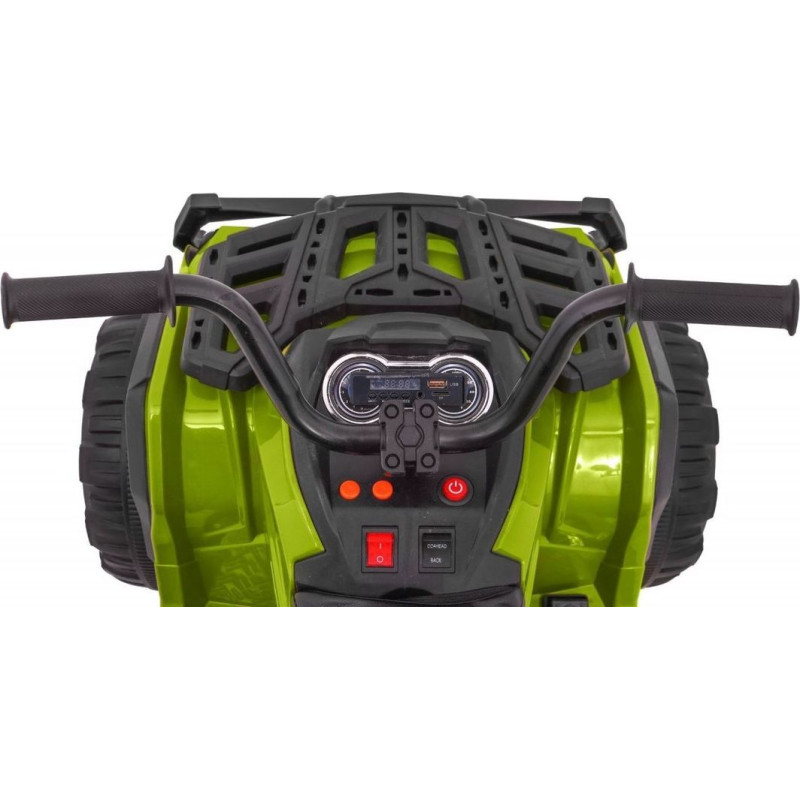 Дитячий акумуляторний квадроцикл Зелений