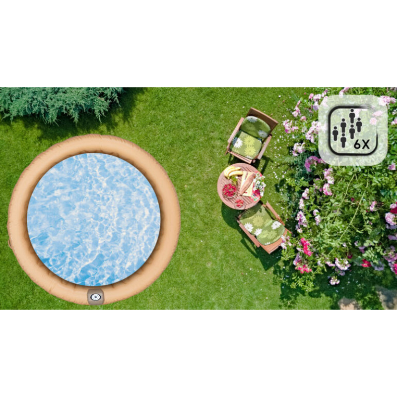 Джакузі-SPA надувне Thunder LATTE 6-місне