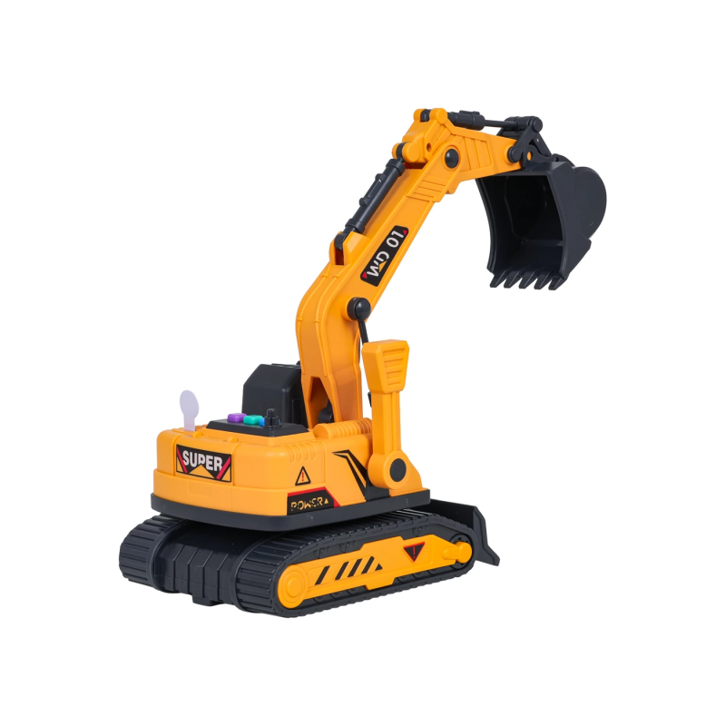 Дитячий екскаватор Ramiz WD101-A, жовто-чорний