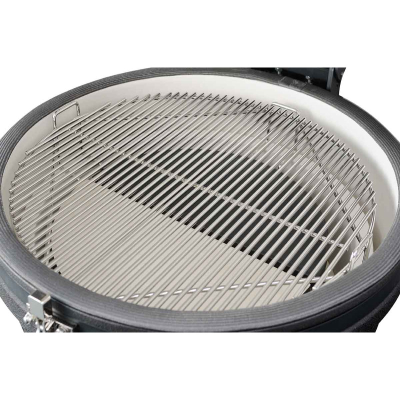 Керамічний вугільний гриль Kamado L 5 в 1 з системою BBQ Block Fire GRILLI 749777 Код: 012008